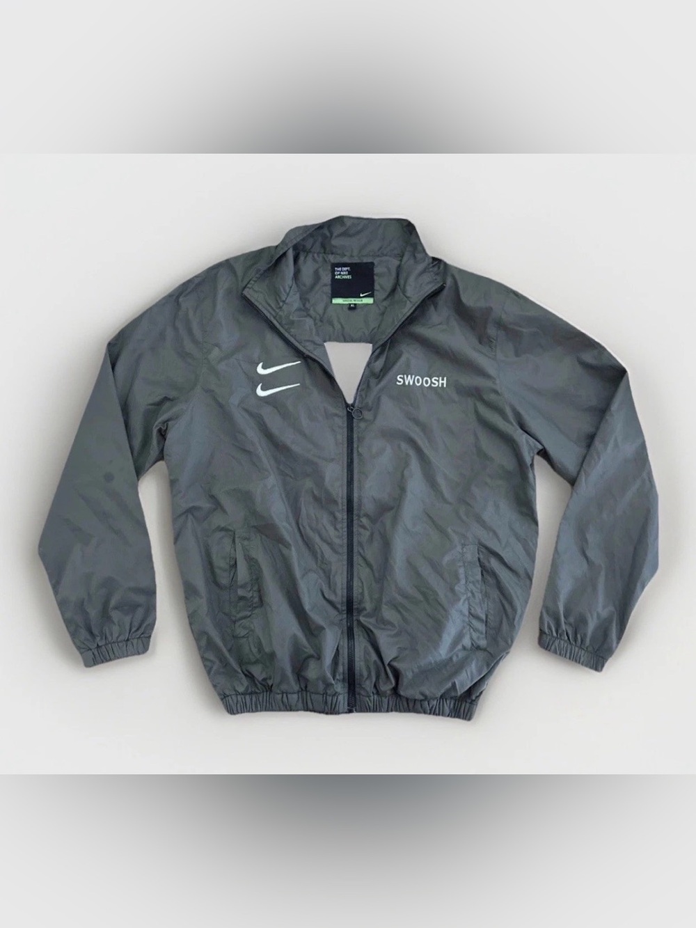 Dept. of Nike Archives Track Jacket Reissue Double Swoosh Size XL Vintage Y2K
